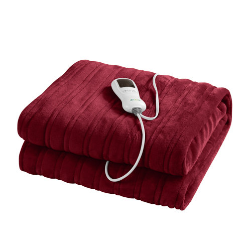 HYLEORY HBT Electric Fleece Heated Throw Blanket & Reviews Wayfair